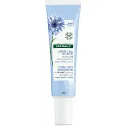 Klorane Bleuets Gel Crème al Eau 30ml - Gesichtscreme mit beruhigender Wirkung, ideal zur Hydratation und Pflege sensibler Haut.