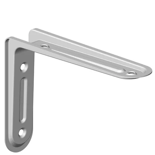 10910-00012= Metall Konsole Arena 190x270 mm weiß Element System Winkel Träger