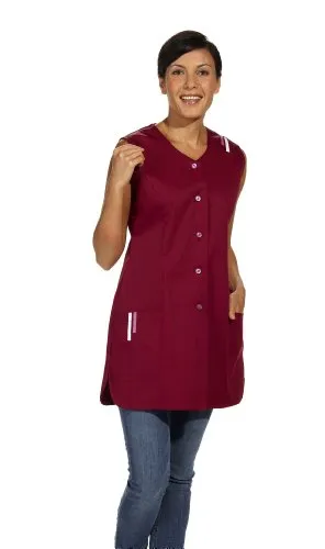 Kasack Damen bordeaux 09/1246/21, Größe 36 - stilvoll und funktional - Arbeits- & Schutzkleidung, ideal für den Einsatz im Gesundheitswesen mit pflegeleichter und strapazierfähiger Qualität.