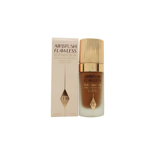 Charlotte Tilbury Airbrush Flawless Make-up Farbton 15 Cool - Make-up für Damen, hohe Deckkraft mit Matt-Effekt, minimiert Poren und sorgt für einen makellosen Teint, ideal für jeden Look.