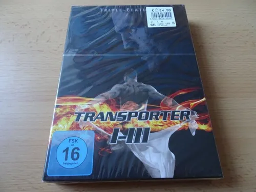 DVD Box Transporter I-III - Jason Statham - NEU/OVP