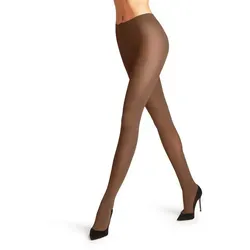 FALKE Damen Strumpfhose Pure Matt 50 DEN in braun von FALKE