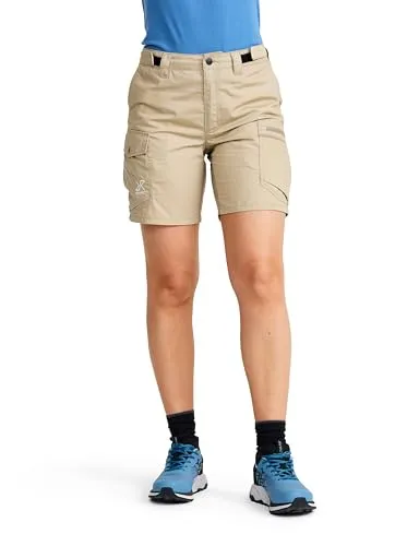 RevolutionRace Rambler Lightweight Pro Shorts für Damen in beige von RevolutionRace
