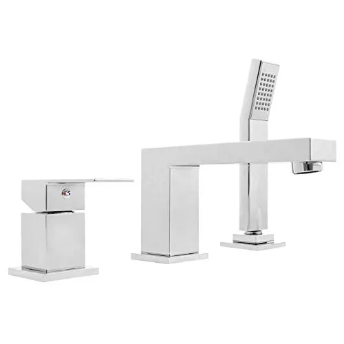 Welfenstein 3-Loch Wannenrandarmatur WRA-75 Armatur Badewanne Wannenrand