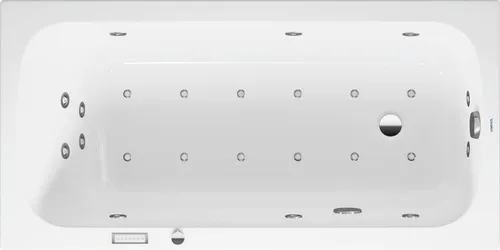 Duravit Quatego Whirlwanne mit Rückenschräge von Duravit