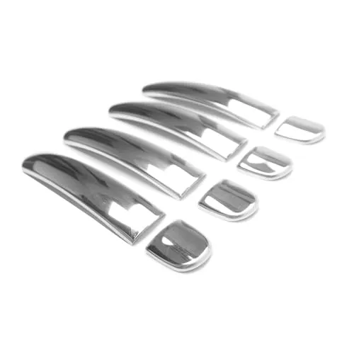 VW Tiguan Türgriff Blende Edelstahl 2007-2016 - Türschutzleisten aus hochwertigem Edelstahl, verleiht Ihrem VW Tiguan einen eleganten Chrom-Look und schützt gleichzeitig die Türgriffe.