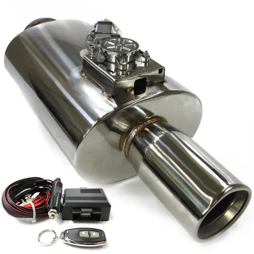 KLAPPENAUSPUFF mit integrierter Klappensteuerung