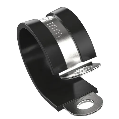 5x P-Clip Leitungsschelle Edelstahl V2A mit Gummi 20mm Rohrschelle Befestigungss