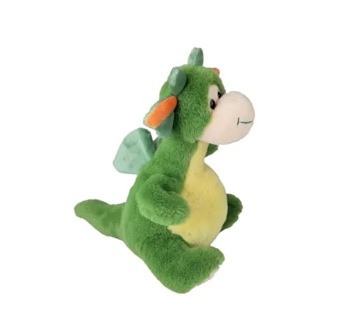 Inware Drache grün/gelb 21 cm Plüschdrache Plüschtier