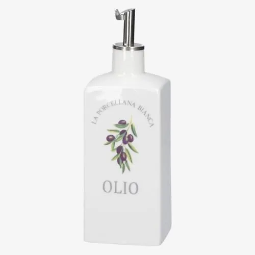 Porcellana Conserva Ölflasche, 250 ml, Deco Gb, Nylon/A von LA PORCELLANA BIANCA