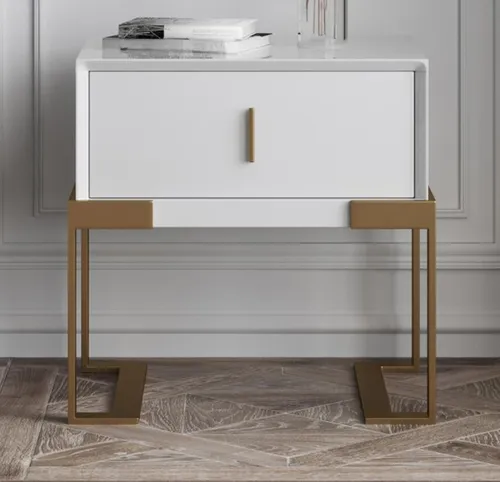 Eleganter Nachttisch mit 1 Schublade