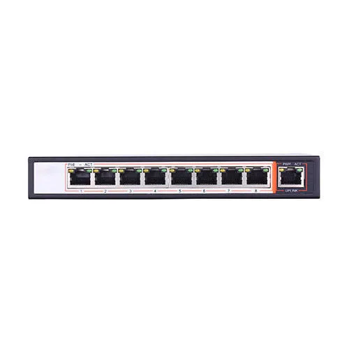 PS5081 - PoE (Power over Ethernet) Switch 9 Ports, 8 PoE Ports, 802.3af, 48 V, 120 W