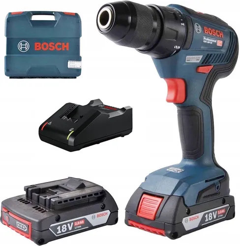 Bosch GSR 18V-50 - Bürstenloser Akkuschrauber - Akkuschrauber mit Pistolengriff, 1800 RPM und bürstenlosem Motor für hohe Effizienz und lange Lebensdauer, perfekt für Heimwerkerprojekte.