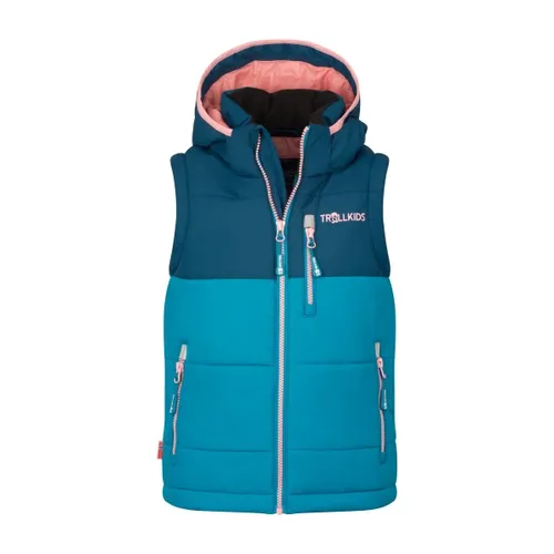 Trollkids Kids Narvik Vest XT 140, madeira blue von TROLLKIDS