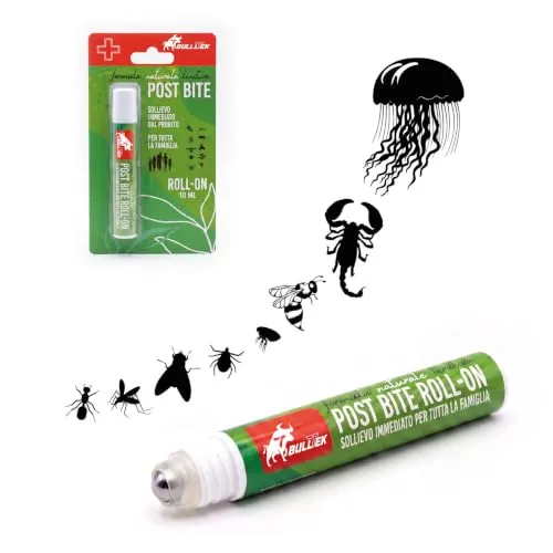 Roll-On-Stift mit natürlicher Nachpunktur, sofortige Linderung von Juckreiz und Rötungen für Mückenstiche, Vespen, Bienen, Zecken, Flöhe, Quallen