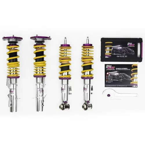 Produktbild KW Gewindefahrwerk VW Golf III Syncro Lim./Variant clubsport 2-way VA -980kg