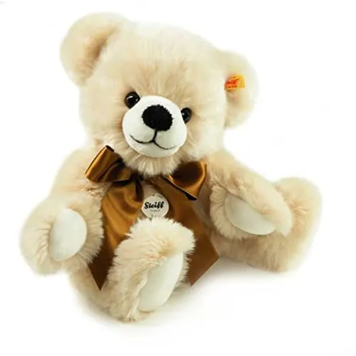 Steiff Bobby Schlenker-Teddybär Creme 40 cm - Stofftier & Teddybär – Kuscheliger Begleiter aus hochwertigem Plüsch, ideal zum Spielen und Kuscheln. Waschmaschinenfest und mit stabiler Füllung für ein tolles Spielerlebnis.