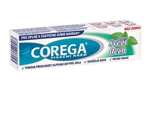 Corega Zahnersatz Klebstoff Frische Minze