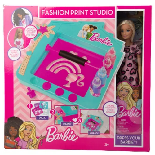 Barbie Fashion Studio mit Puppe, Mattel BRB-4350 - 5056219055343
