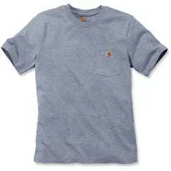 Carhartt Workw Pocket S/S T-Shirt Gr L grau von Carhartt
