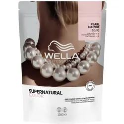 Wella Professionals Supernatural Color 10/95 Pearl Blonde 120 g - Pflanzenbasierte Haarfarbe ohne Aufhellung, bringt natürliche Reflexe und kaschiert Grauhaare. Für lebendige Farbergebnisse mit 16 Nuancen und einer neuen, recyclebaren Verpackung – ideal für kreativen Farbwechsel!