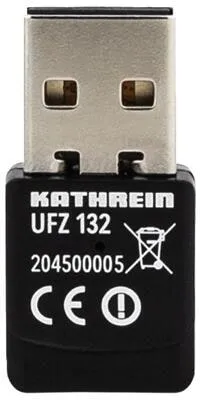Kathrein UFZ 132 WLAN USB-Stick 600 Mbit/s - USB-Stick für schnelle WLAN-Verbindungen mit bis zu 600 Mbit/s, ideal für Streaming und Online-Gaming.