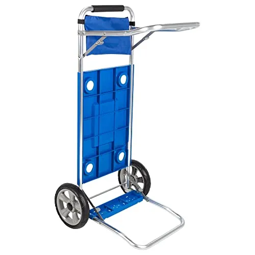 AKTIVE 62283 Faltbarer Strandwagen 2 in 1 Tisch bis 30 kg von Aktive
