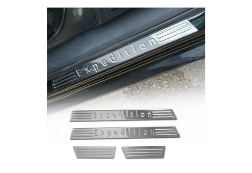 OMAC Zierleisten-Aufkleber Einstiegsleisten Edition für Toyota RAV4 C-HR Edelstahl Silber 4tlg, (4tlg), Langlebig,Einfache Reinigung,Einfache Installation,Rostbeständig