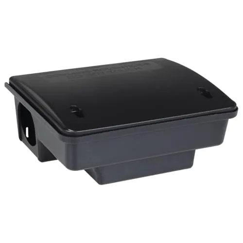 vidaXL Mausefallen 4 Stk. Schwarz 23x19x9,5 cm