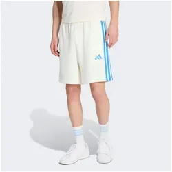 adidas Essentials Three Stripes French Terry Shorts in weiß von adidas