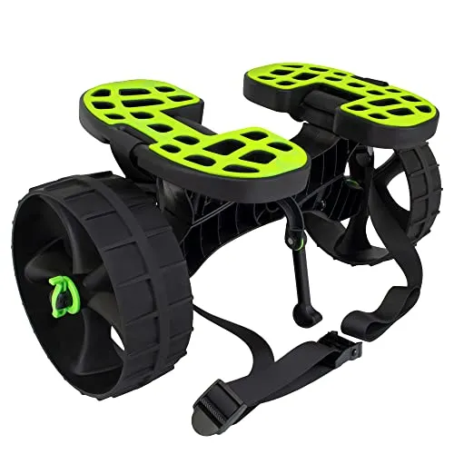 Kajak und Schlauchboot Trolley - Praktischer Trolley für Kajaks, zerlegbar in weniger als 20 Sekunden und werkzeugfrei montierbar. Ideal für den Transport mit einer statischen Belastung von bis zu 120 kg.