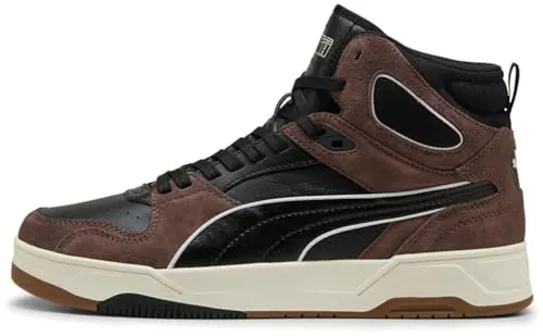 PUMA Unisex Rbd Break Mid Sd Sneaker, Flache Bronze Schwarz Vapor Grey, 45 EU - Herren-Sneaker mit stylischem Design und optimaler Bequemlichkeit für den Alltag.