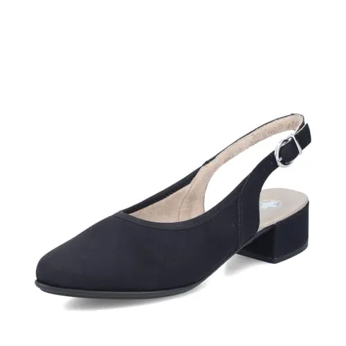 Rieker Damen Low-Top Sneaker 47060, Frauen Halbschuhe,Sportschuhe,Freizeitschuhe,Turnschuhe,Laufschuhe,straßenschuhe,schwarz (00),40 EU / 6.5 UK