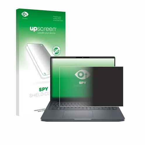 upscreen Anti-Spy Blickschutzfolie für Dell Pro Max 16 Plus Made in Germany, Privacy Screen Displayschutz-Folie [Sichtschutz, Blaulichtfilter]