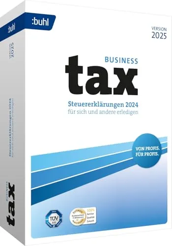 Tax 2025 Business für Steuerjahr 2024 | 100 Abgaben von Buhl Data Service