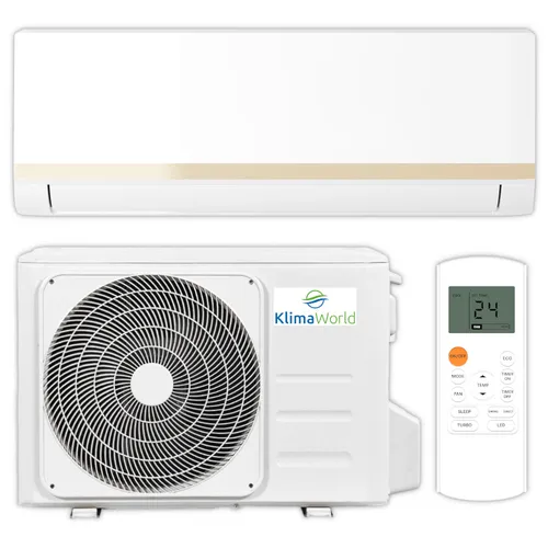 KlimaWorld Split Klimaanlage Komplett-Set | Nexa Energy E 12000 | 3,5 kW