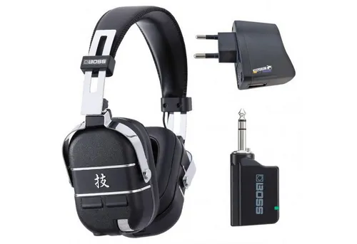 Boss by Roland BOSS Waza-Air drahtlos Gitarren-Kopfhörersystem mit USB-Netzteil Verstärker (0 W, Vorteils-Set)