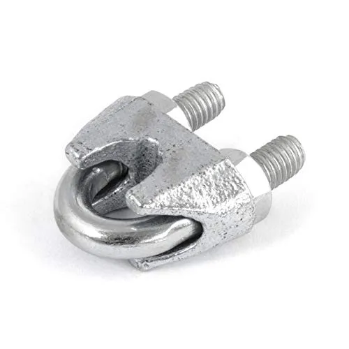 SEILKLEMME BÜGEFORM 3mm verzinkt Drahtseilklemme Stahlseil Seil Draht Stahl Drahtseil 100 x