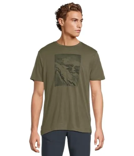 Icebreaker Mer 150 Tech Lite Short Sleeve Tee Summit loden (069) M - Icebreaker Merino Unterwäsche und Bekleidung, leichtes T-Shirt aus 100% natürlicher Merinowolle mit einzigartigem Design und natürlicher Geruchshemmung, ideal für Abenteuer in jeder Jahreszeit.