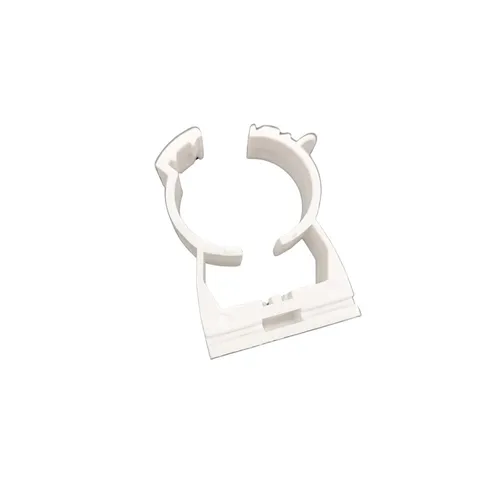 Klemmschellen 20 -23 mm mit Dübeln und Schrauben - 10 Stuck.