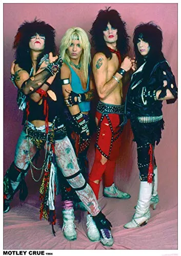 Mötley Crüe Poster BANDPORTRAIT Theatre of Pain 1984