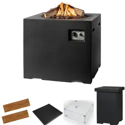 Happy Cocooning Mania Feuertisch Lounge & Dining Komplettset 19,5 kW
