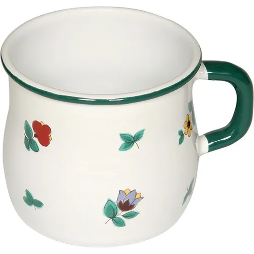 Riess Topf mit Bördel, 8 3/8 L, Gmundner Streublumen