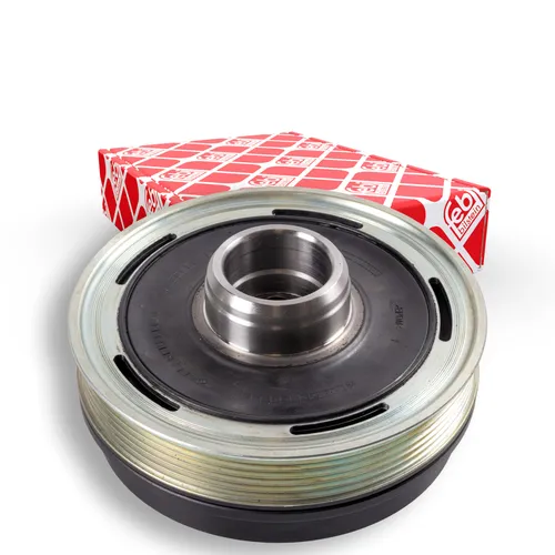 febi bilstein 174931 Riemenscheibe für Kurbelwelle - Car Styling & Karosserie-Anbauteile - Hochwertige Riemenscheibe, entkoppelt, für eine verbesserte Leistung und Langlebigkeit Ihres Fahrzeugs.