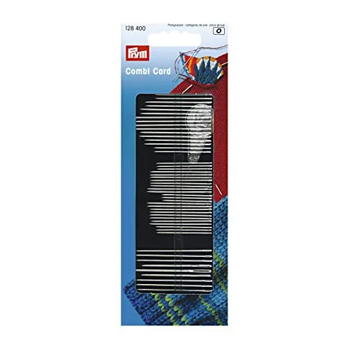 Prym 128400 Nadel Faden, Steel, Silber/Gold