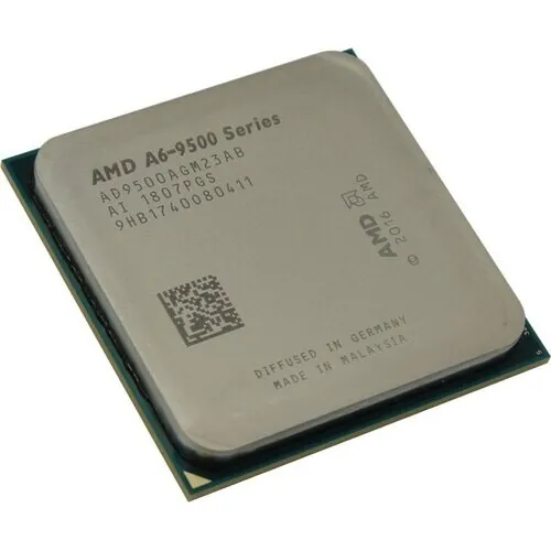 AMD A6-Series A6-9500, AM4, 3.80 GHz, 8 Compute Cores (2 CPU + 6 GPU) Radeon R5