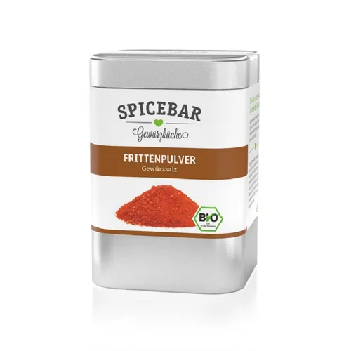 130g Frittenpulver, bio Gewürzsalz für Pommes frites Gewürz Spicebar