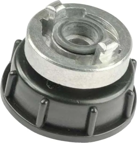 tecuro IBC Adapter Anschlusskappe S60 auf Storz D Kupplung - KA 31 mm