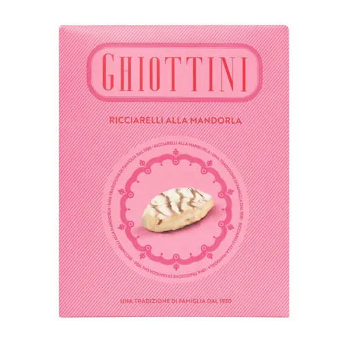 Ghiottini Ricciarelli alla Mandorla, Softes Mandelgebäck 105g 18,57 EUR/kg