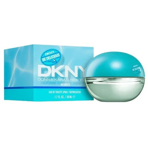 DKNY Donna Karan Be Delicious Bay Breeze Eau De Toilette 50 ml - Damendüfte mit frischem, fruchtigem Duft, perfekt für den täglichen Gebrauch und ideal für warme Tage.